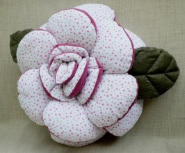 подушка цветок